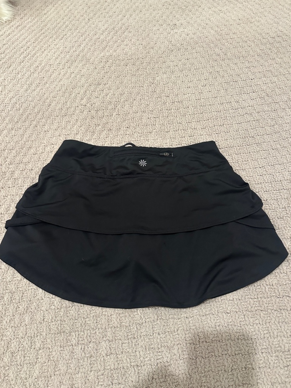 Athleta Black Layered Skort - Picture 4 of 5